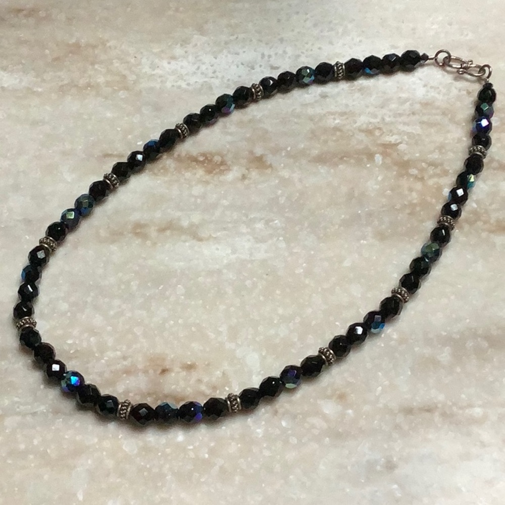 😍Black Beaded Necklace😍